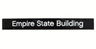 Tile 1 x 8 with 'Empire State Building' Pattern