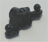 Technic, Steering, Wheel Hub 3 Pin Holder (RC Vehicles)