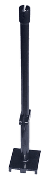 Boat, Mast 2 x 2 x 9 2/3 Bar with Slot on Top and 2 Finger Hinge on Two Sides
