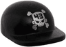 Minifigure, Headgear Cap - Short Curved Bill with '43' on Silver Skull and Crossbones Pattern
