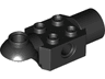 Technic, Brick Modified 2 x 2 with Pin Hole, Rotation Joint Ball Half Horizontal, and Rotation Joint Socket
