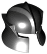 Minifigure, Headgear Helmet Castle Barbute with Angled Cheek Protection