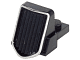 Vehicle, Grille 1 x 2 x 2 2/3 Sloping with Chrome Outline Pattern