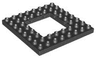 Duplo, Plate 8 x 8 with Trap Door Opening