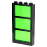 Window 1 x 4 x 6 with 3 Panes with Fixed Trans-Green Glass