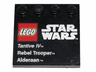 Tile, Modified 4 x 4 with Studs on Edge with LEGO Star Wars Logo, 'Tantive IV', 'Rebel Trooper', and 'Alderaan' Pattern