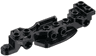 Vehicle, Base 3 x 9 x 1 1/3 Formula 1 Race Car Base with Axle Holes