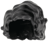 Minifigure, Hair Mid-Length Tousled, Wavy and Parted on Right
