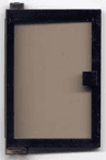Door 1 x 4 x 5 Left with Fixed Trans-Brown Glass