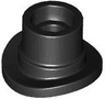 Minifigure, Top Hat with Small Pin and Open Top