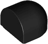 Brick, Round 1 x 1 x 2/3 Half Circle Extended with Curved Top
