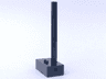 Vehicle, Steering Gear with 2 x 4 Base and Wheels Holder