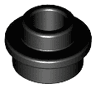 Plate, Round 1 x 1 with Open Stud