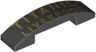 Slope, Curved 4 x 1 x 2/3 Double with 'TITANIC LIVERPOOL' Pattern