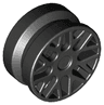 Wheel 11mm D. x 6mm with 8 'Y' Spokes