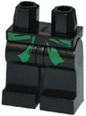 Hips and Legs with Dark Green Sash Pattern