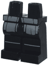 Hips and Legs with Dark Bluish Gray SW Jedi Robe Ends and Trim Pattern