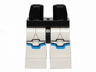 Hips and White Legs with SW Clone Trooper and Blue Markings Pattern