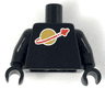 Torso with Classic Space Logo High on Torso Pattern, Inside with Ribs (second reissue) / Black Arms / Black Hands
