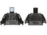 Torso SW Sith Robe with Waist Sash Pattern (Darth Maul) / Black Arms / Black Hands