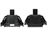 Torso SW First Order General Uniform Pattern / Black Arm Left with Red Stripes and Silver Dots Pattern / Black Arm Right / Black Hands