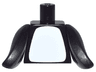 Torso White Chest / Stomach Pattern (Penguin) / Black Flippers