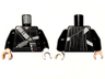 Torso SW Dogi with Straps and Ammo Belt, Detonator on Waist Pattern / Black Arms / White Hand Left / Light Nougat Hand Right