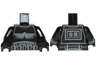 Torso SW Armor Shadow Trooper, Long Line on Back Pattern / Black Arms / Black Hands