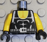 Torso Muscle Shirt with Belt Pattern / Yellow Arms / Black Hands