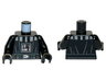 Torso SW Darth Vader Armor, Robe and Back Pattern / Black Arms / Black Hands