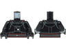 Torso Armor with Red and White Dots, Red Outlined Belt Pattern (SW Moff Gideon) / Black Arms / Black Hands