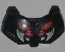 Large Figure Chest Armor Small with Red Spider Eyes and White Fangs Pattern