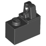Hinge Brick 1 x 2 Locking with 1 Finger Top