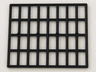 Bar 11 x 13 Grille with 4 Hollow Studs on Both Sides