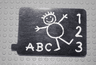 Duplo Slide with Blackboard Pattern