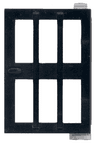 Door 1 x 4 x 5 Right with 6 Panes with Fixed Trans-Clear Glass