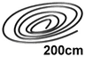 String, Cord Thin   200cm