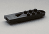 Electric, Train 4.5V Whistle Thin with Black Base