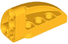 Technic, Panel Curved 5 x 3 x 2 Corner Quarter Ellipse, Right