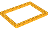 Technic, Liftarm, Modified Frame Thick 11 x 15 Open Center
