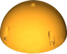 Cylinder Hemisphere 11 x 11, Axle Hole in Center and 4 Pin Holes