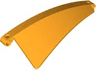 Technic, Panel Curved #55 5 x 13 Tapered Right, Ridged