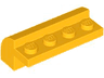 Slope, Curved 2 x 4 x 1 1/3 with 4 Recessed Studs
