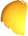 Windscreen Quarter Dome, Bar Handles at Top and Bottom