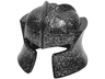 Minifigure, Headgear Helmet Castle Barbute with Angled Cheek Protection