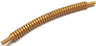 Hose, Flexible Ribbed with 8mm Ends 12L / 9.6cm