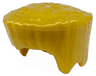 Minifigure, Hair Flat Top with Extended Sides