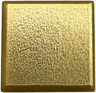 Tile 1 x 1 with Metallic Gold Surface Pattern