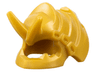 Minifigure, Headgear Helmet Ninja / Samurai, Tipped Forward with Dragon Horns and Jaw