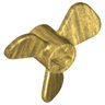 Propeller 3 Blade 3 Diameter with Axle Hole